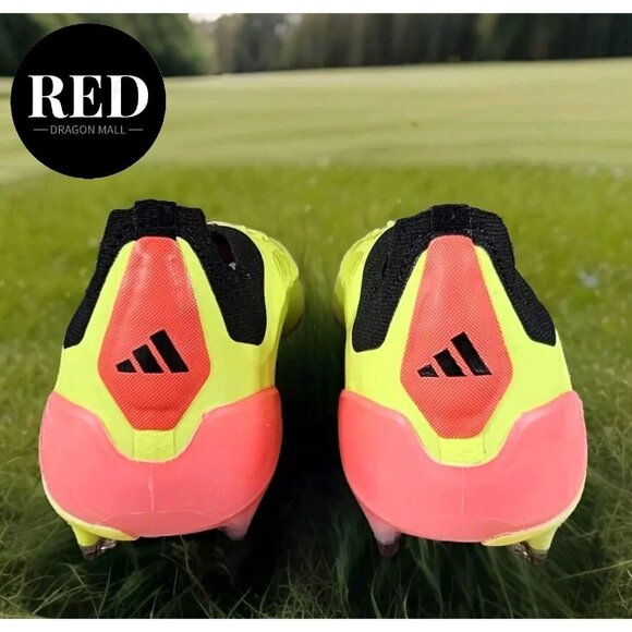 Adidas Predator 24 Elite Laceless FG Yellow Soccer Cleats IE2366 - Men\'s Sz 7.5 main image 15